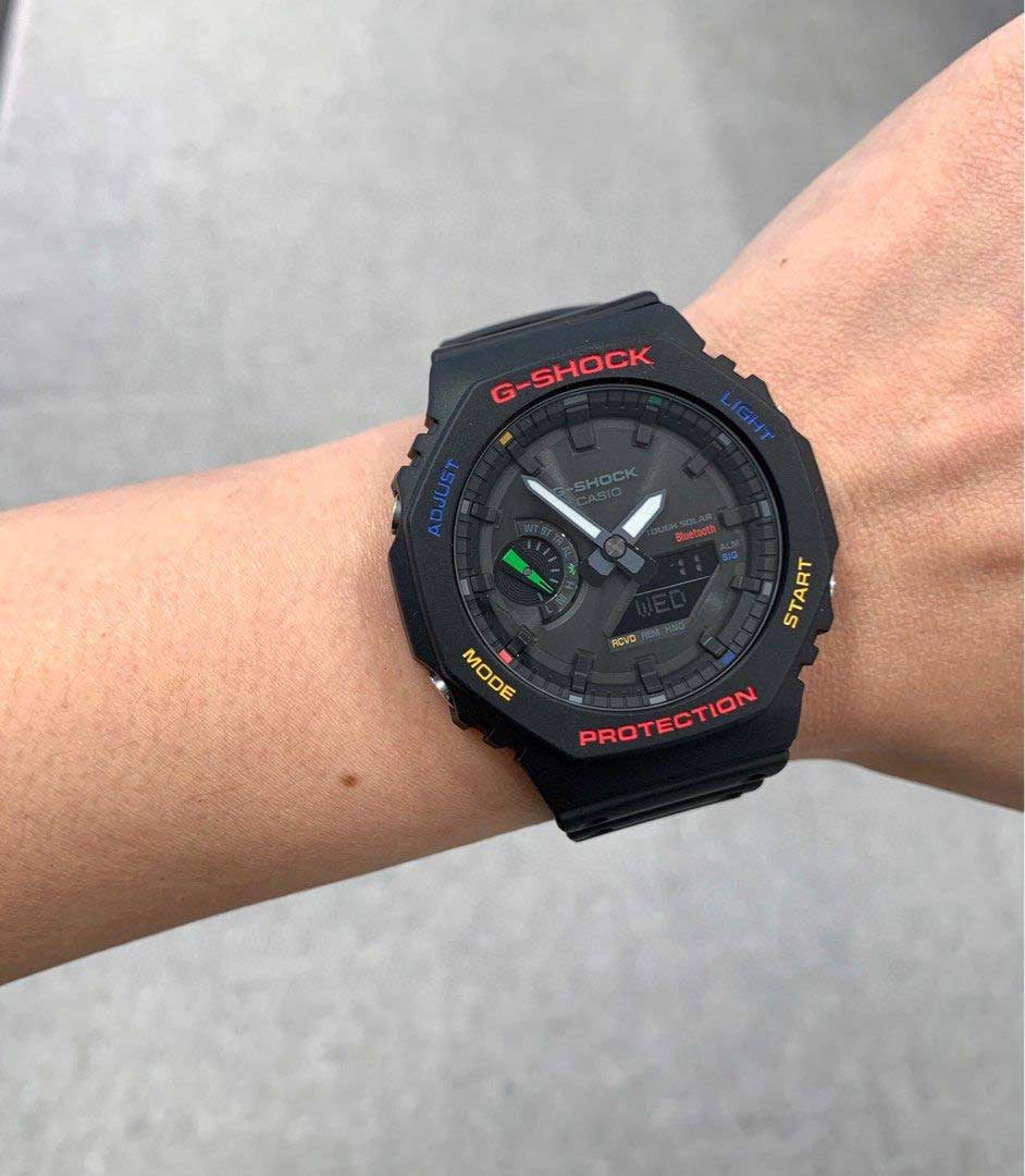 Японские наручные часы CASIO G-SHOCK GA-B2100FC-1A