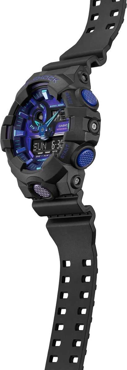 Японские наручные часы Casio G-SHOCK GA-700VB-1AER с хронографом