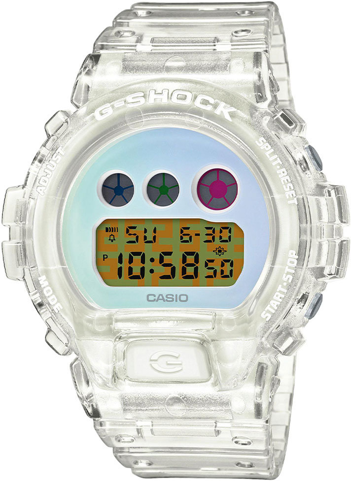 Японские наручные часы Casio G-SHOCK DW-6900SP-7ER с хронографом