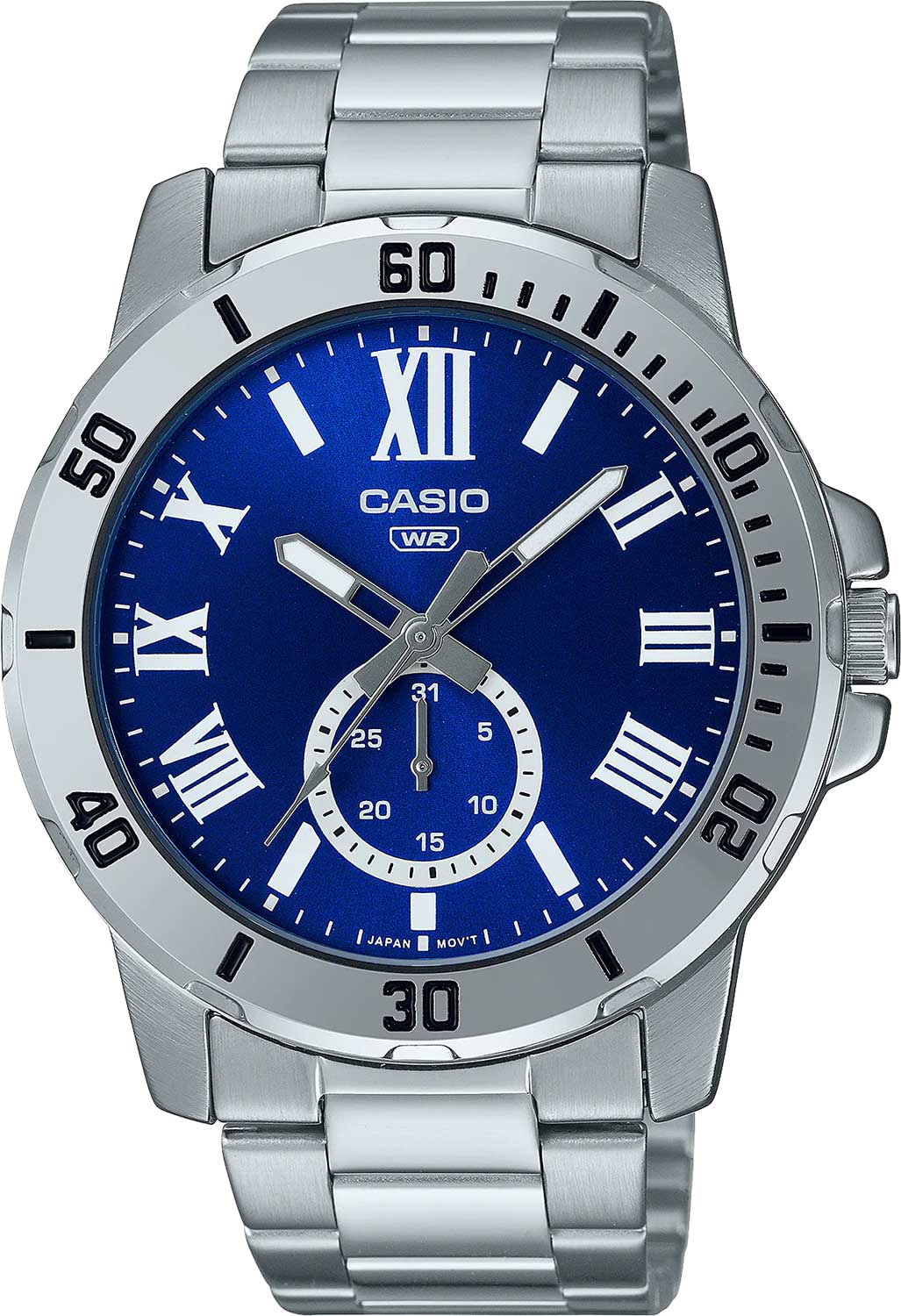 Японские наручные часы Casio Collection MTP-VD200D-2B