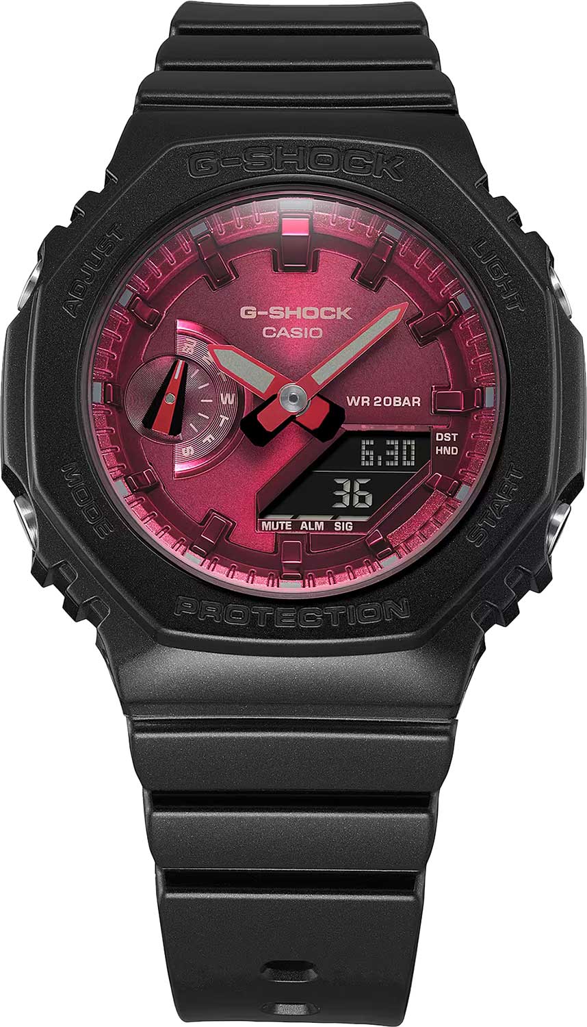 Японские наручные часы CASIO G-SHOCK GMA-S2100RB-1A