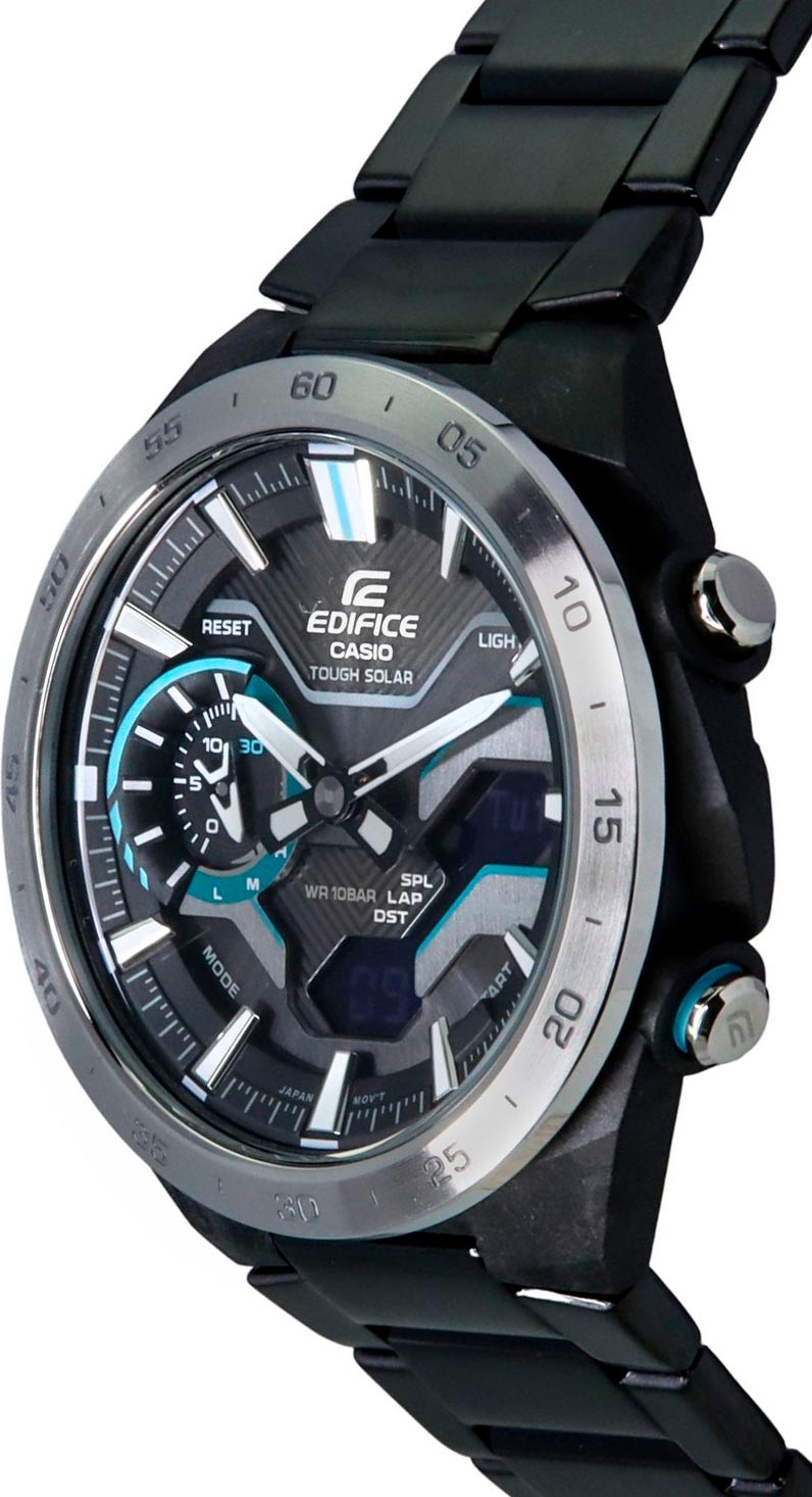 Японские наручные часы Casio Edifice ECB-2200DD-1A с хронографом