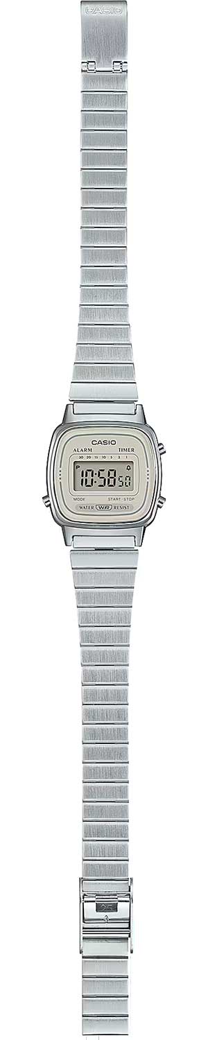 Японские наручные часы Casio Vintage LA670WEA-8A с хронографом