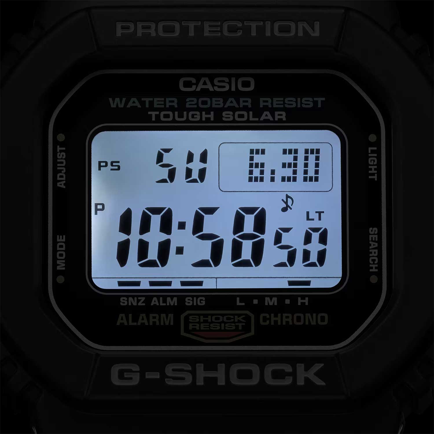 Японские наручные часы Casio G-SHOCK G-5600UE-1 с хронографом