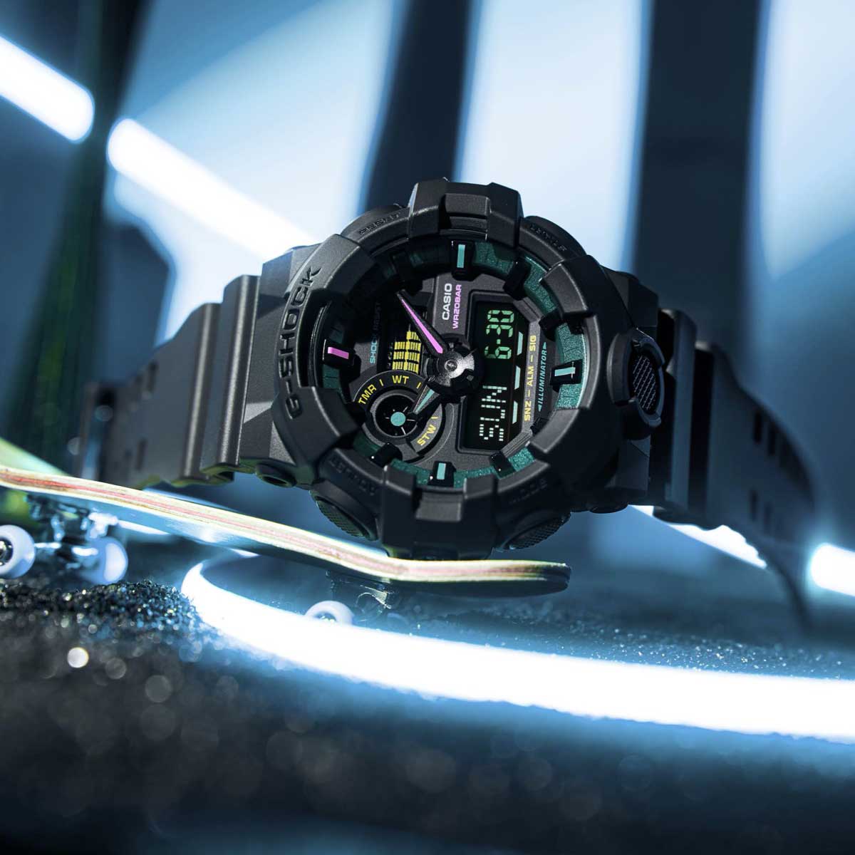 Японские наручные часы CASIO G-SHOCK GA-700MF-1A