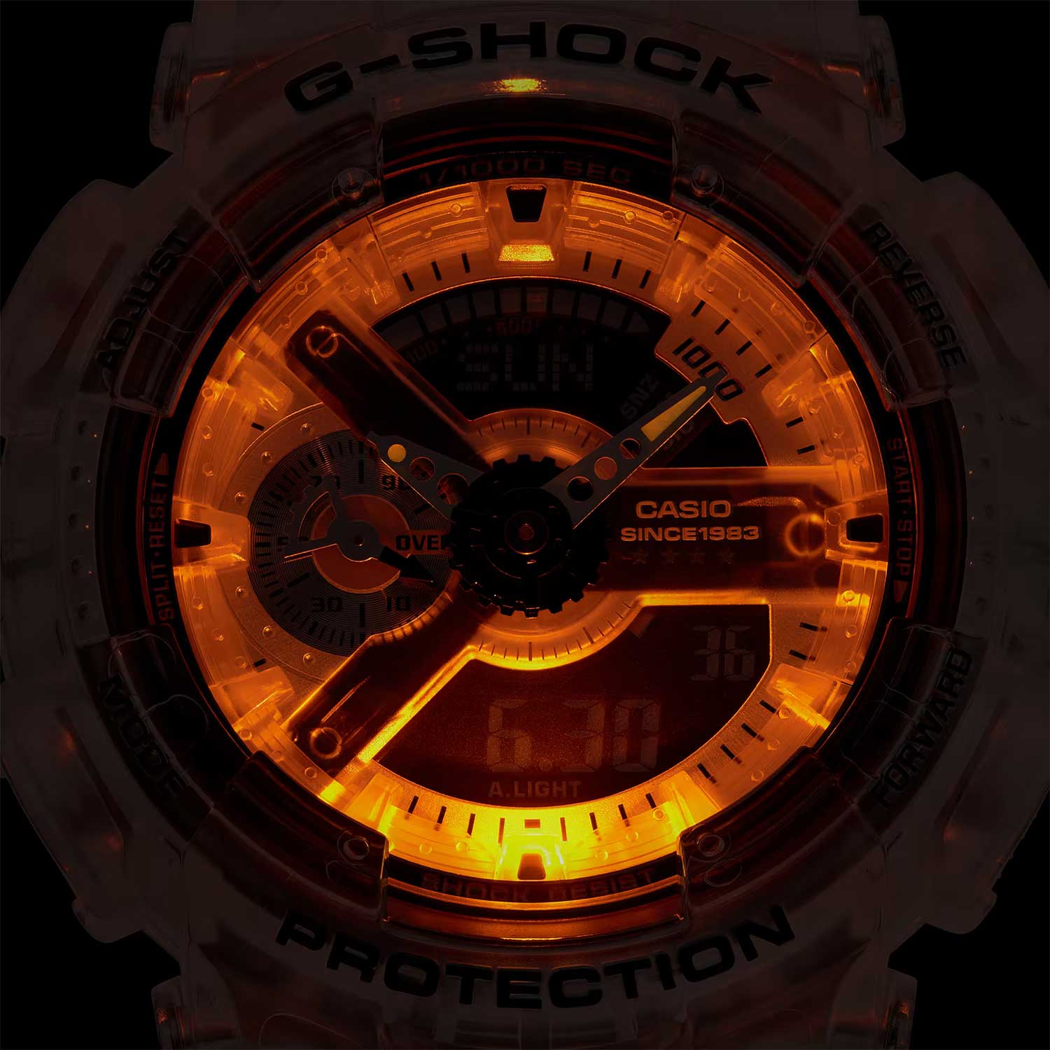 Японские наручные часы Casio G-SHOCK GA-114RX-7A с хронографом