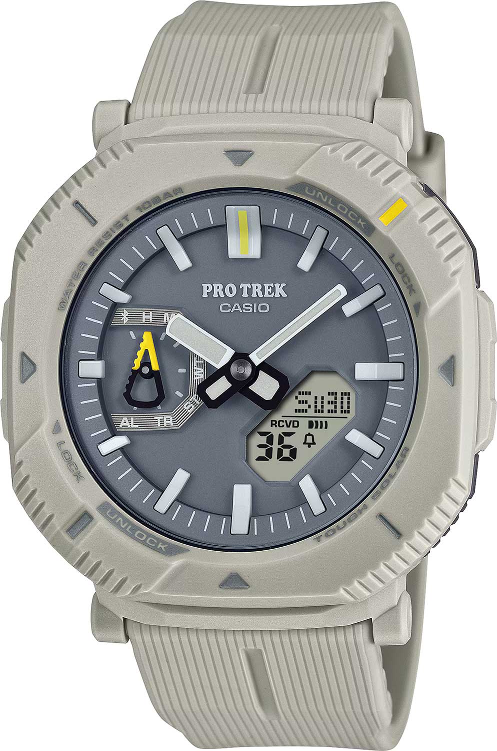 Японские наручные часы Casio Pro Trek PRJ-B001-7 с хронографом