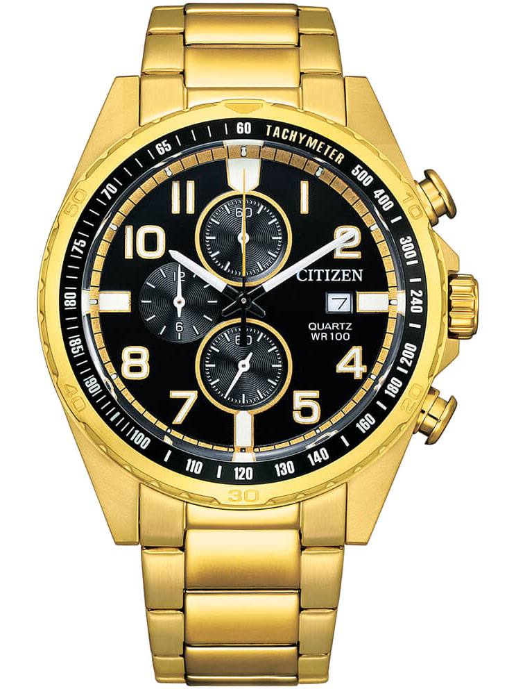 Японские наручные часы Citizen AN3652-55E с хронографом