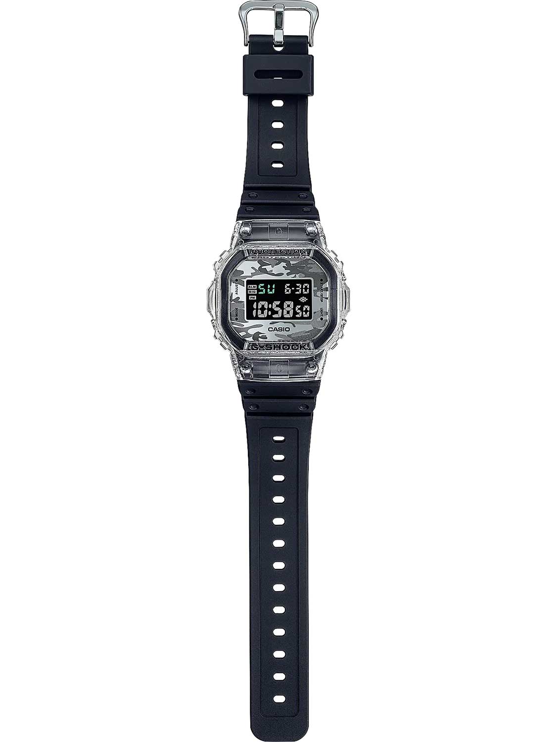 Японские наручные часы Casio G-SHOCK DW-5600SKC-1E с хронографом