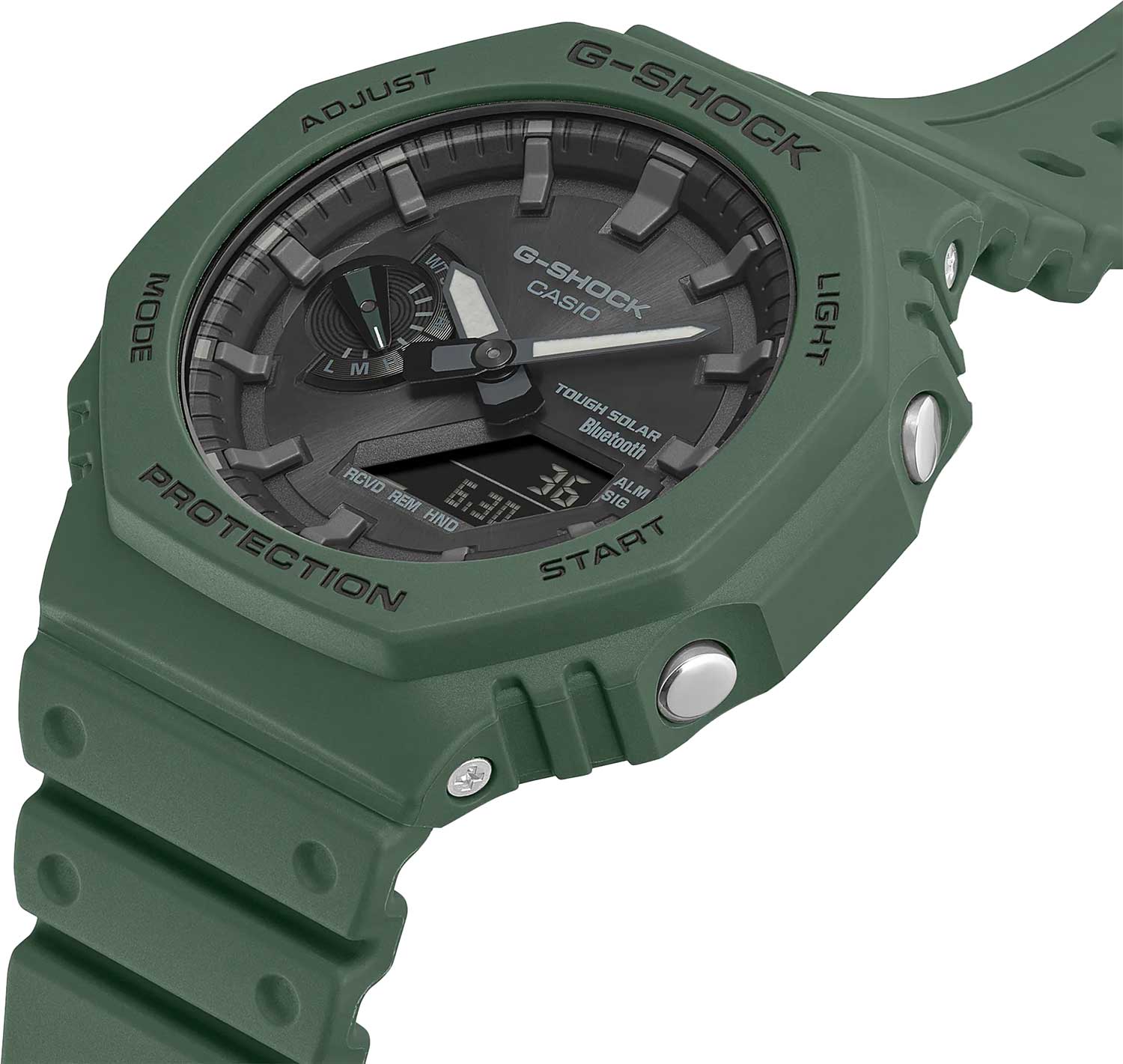 Японские наручные часы Casio G-SHOCK GA-B2100-3AER с хронографом