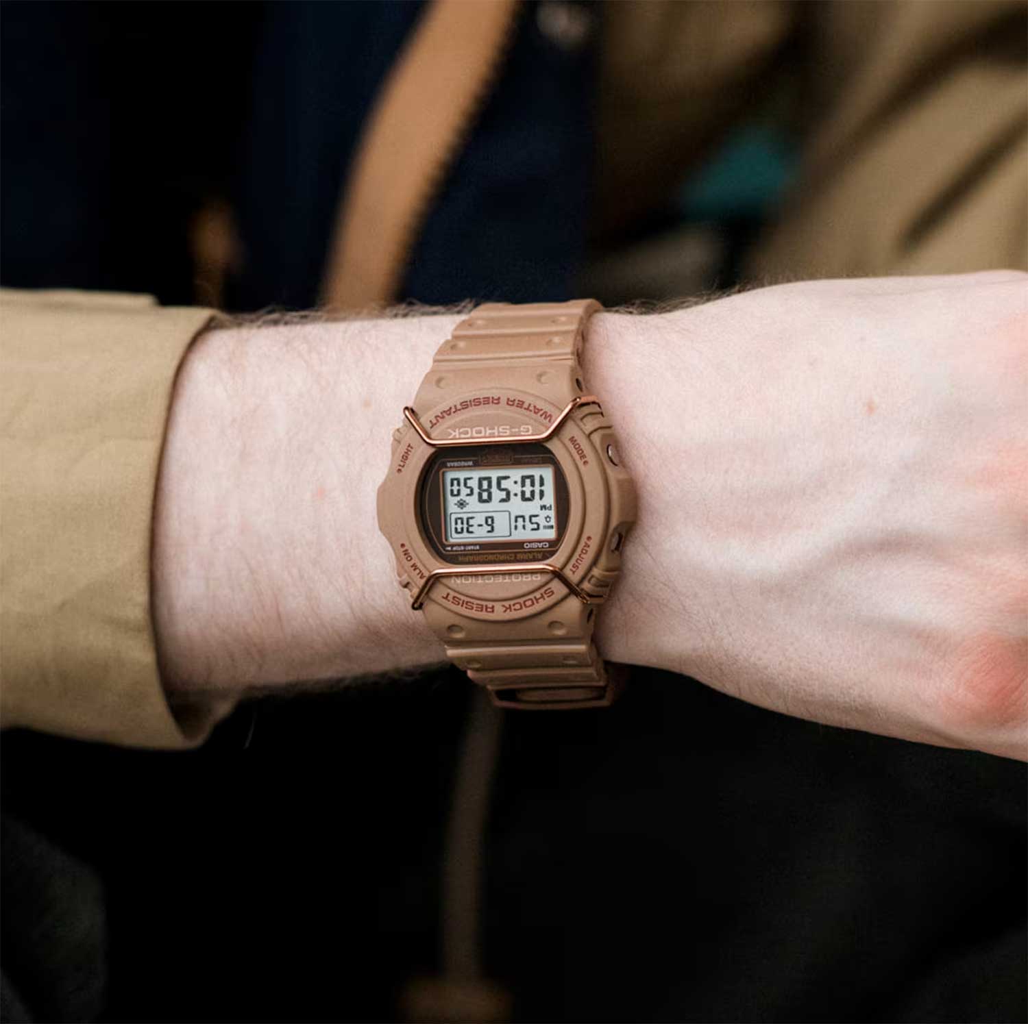 Японские наручные часы CASIO G-SHOCK DW-5700PT-5