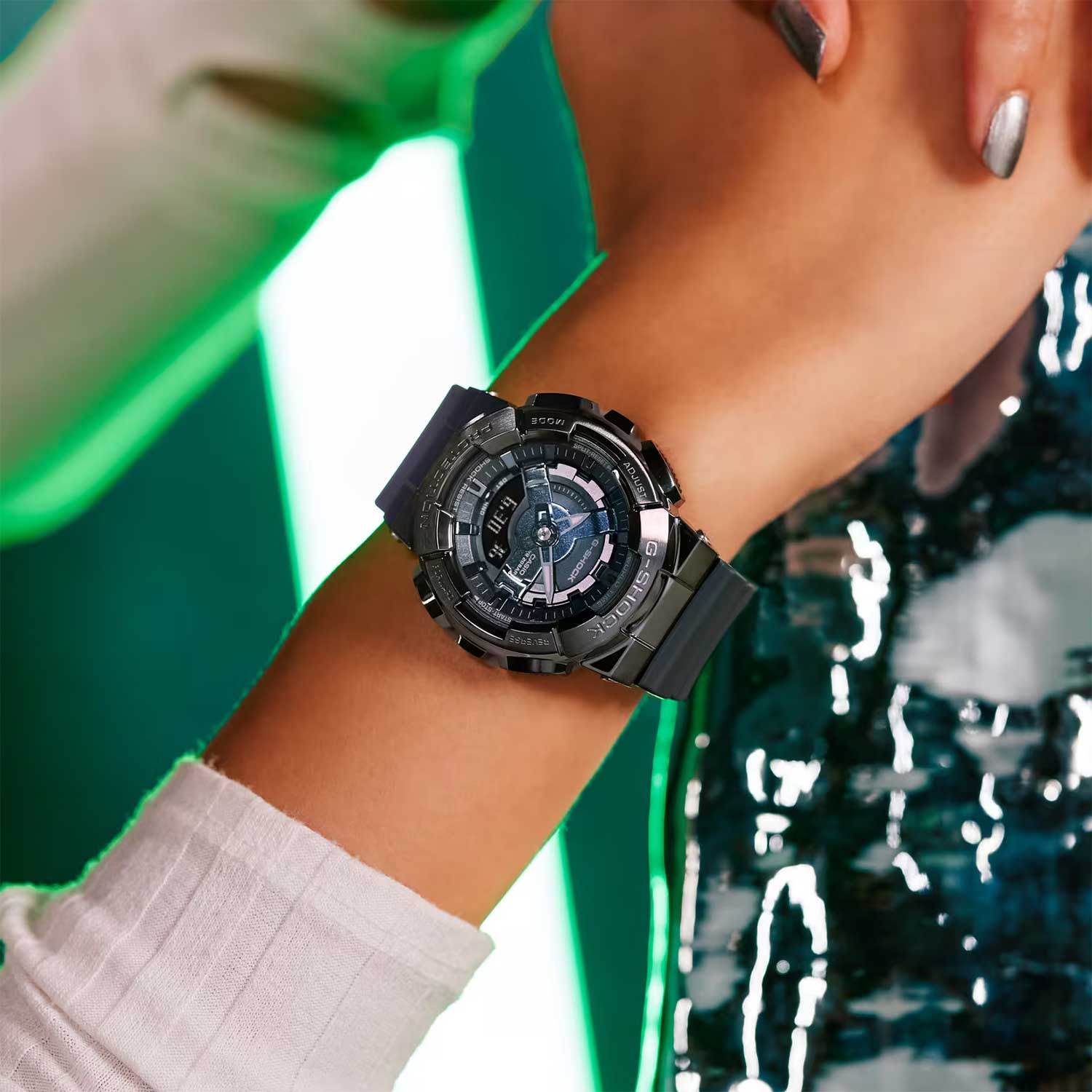 Японские наручные часы CASIO G-SHOCK GM-S110B-8A