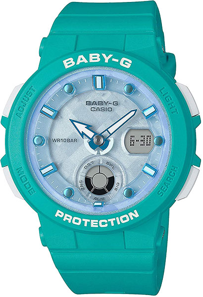 Японские наручные часы Casio Baby-G BGA-250-2A с хронографом