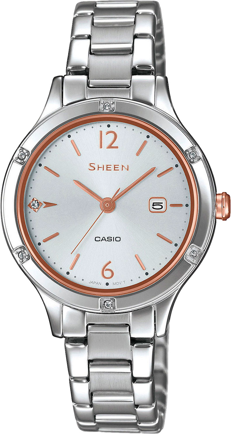 Японские наручные часы Casio Sheen SHE-4533D-7AUER