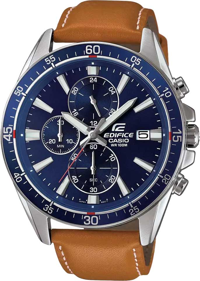 Японские наручные часы Casio Edifice EFR-546L-2A с хронографом