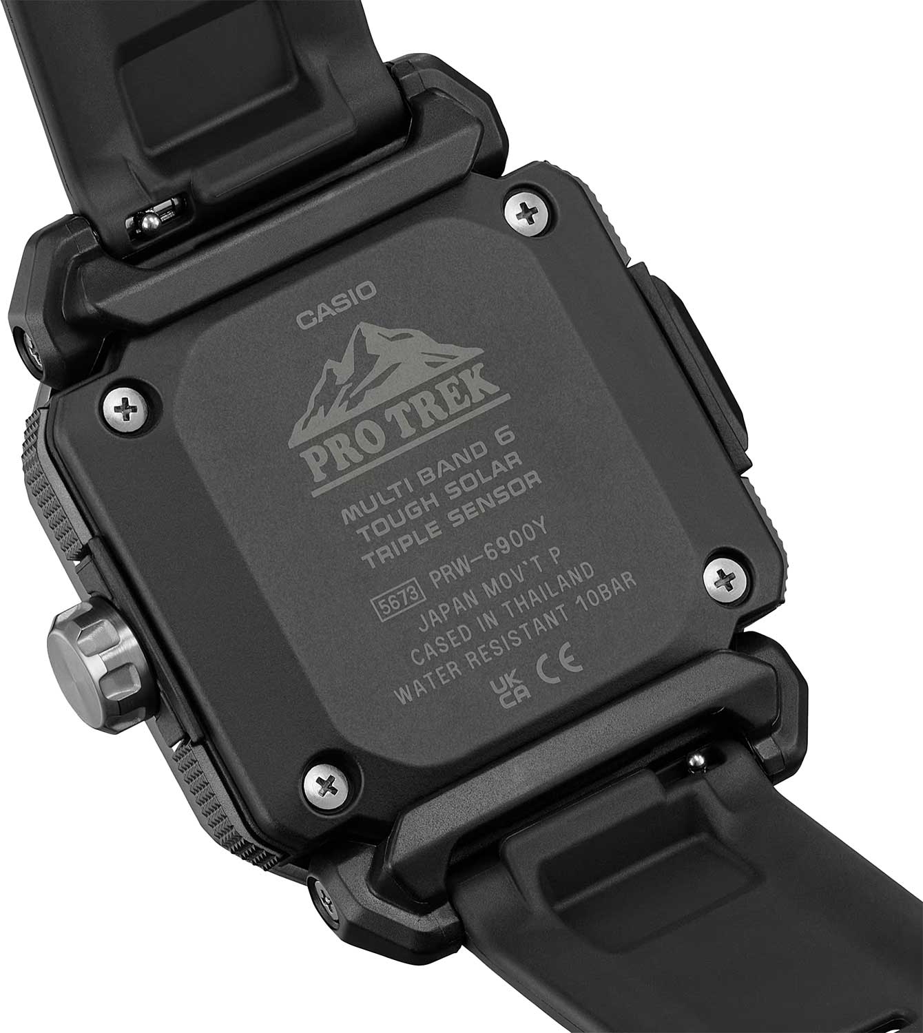 Японские наручные часы Casio Pro Trek PRW-6900Y-1E с хронографом