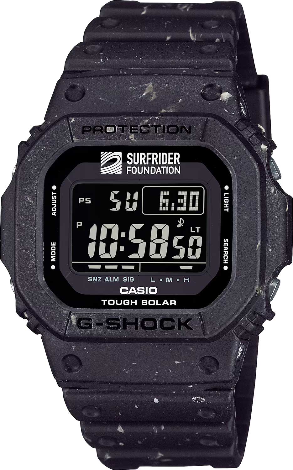 Японские наручные часы Casio G-SHOCK G-5600SRF-1 с хронографом