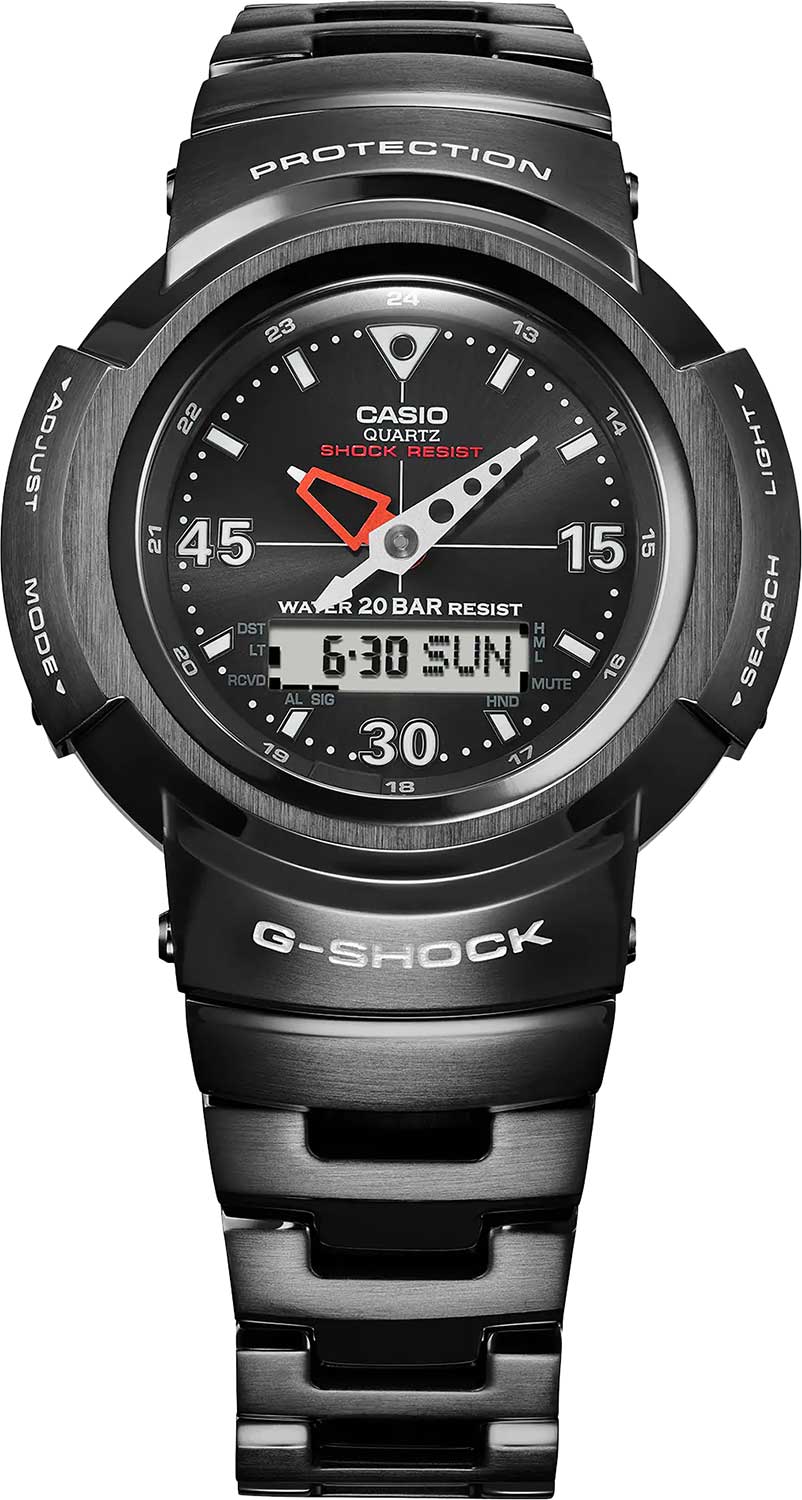 Японские наручные часы Casio G-SHOCK AWM-500-1A с хронографом