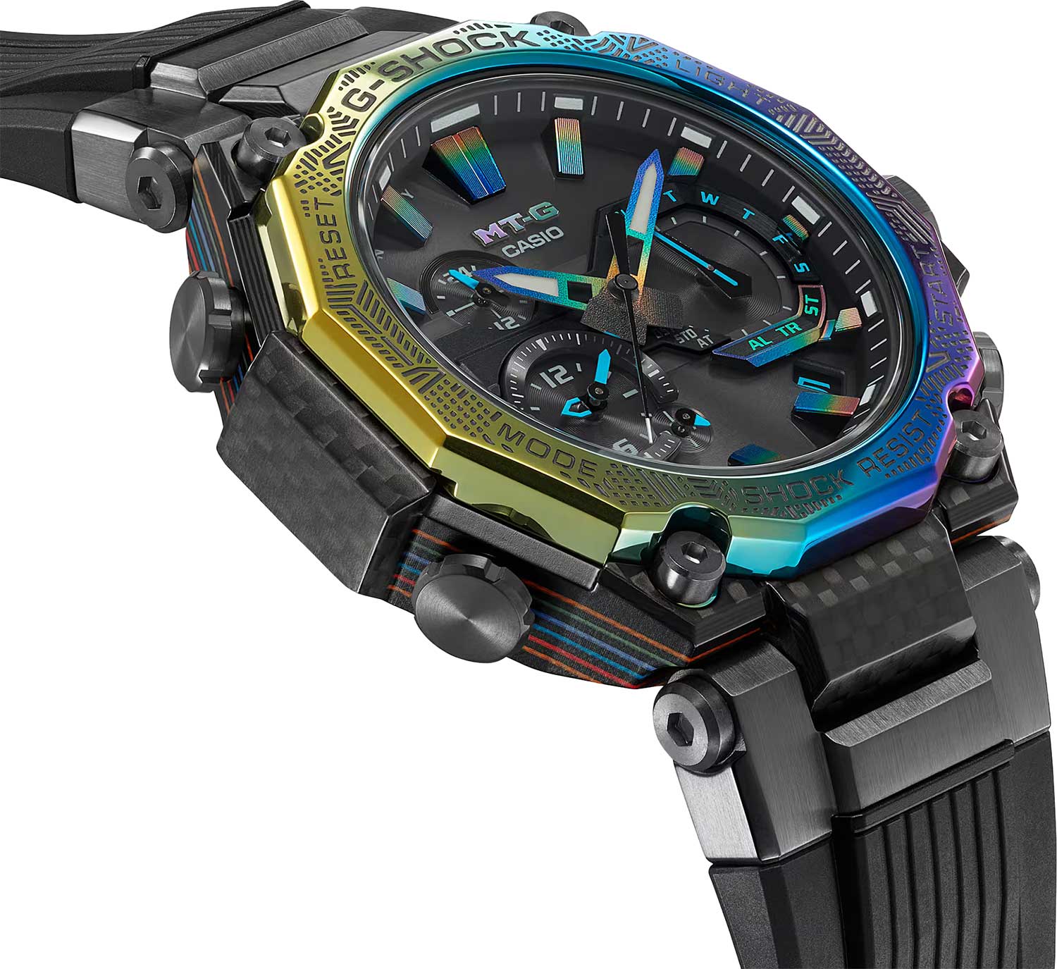 Японские наручные часы Casio G-SHOCK MTG-B2000YR-1A с хронографом