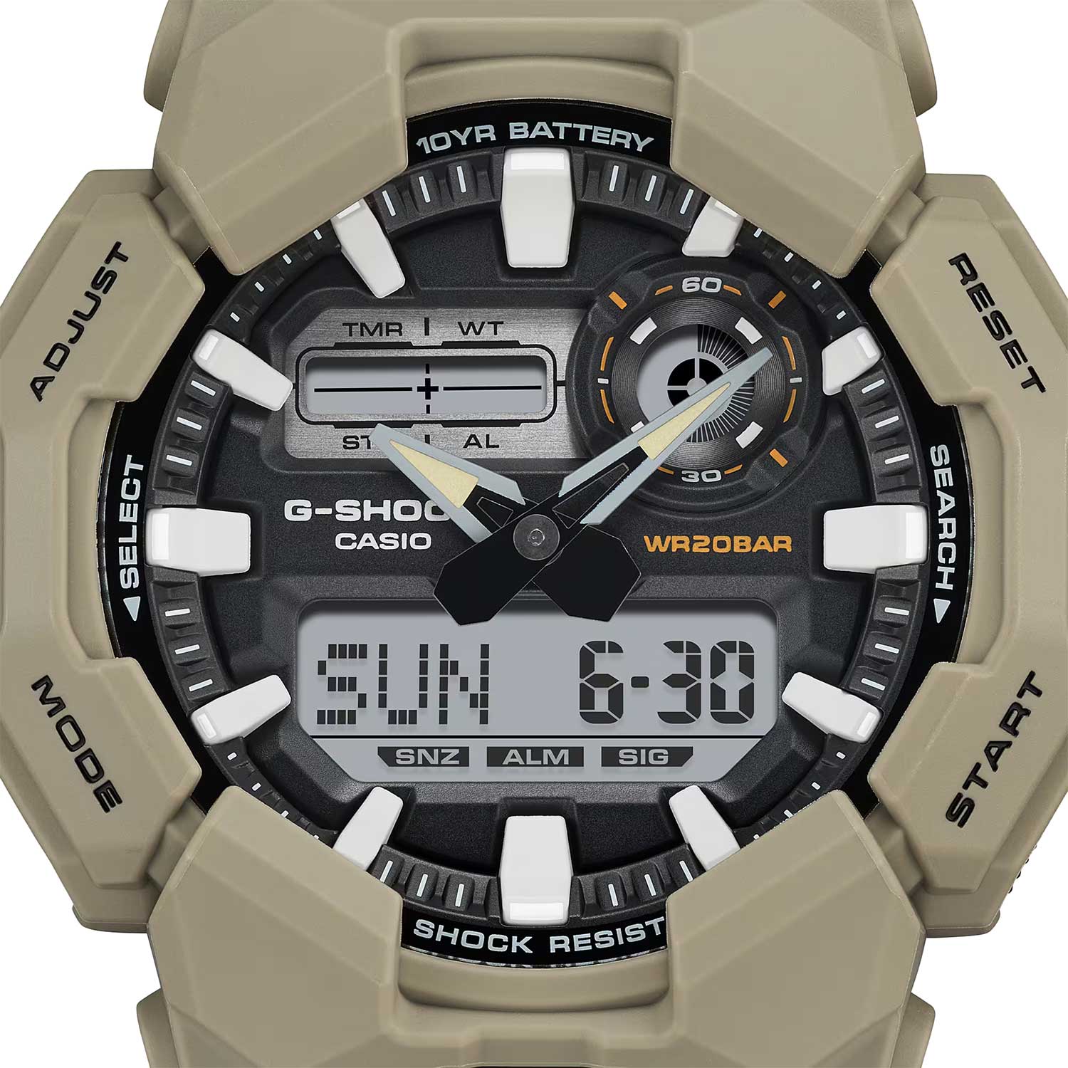 Японские наручные часы CASIO G-SHOCK GA-010-5A