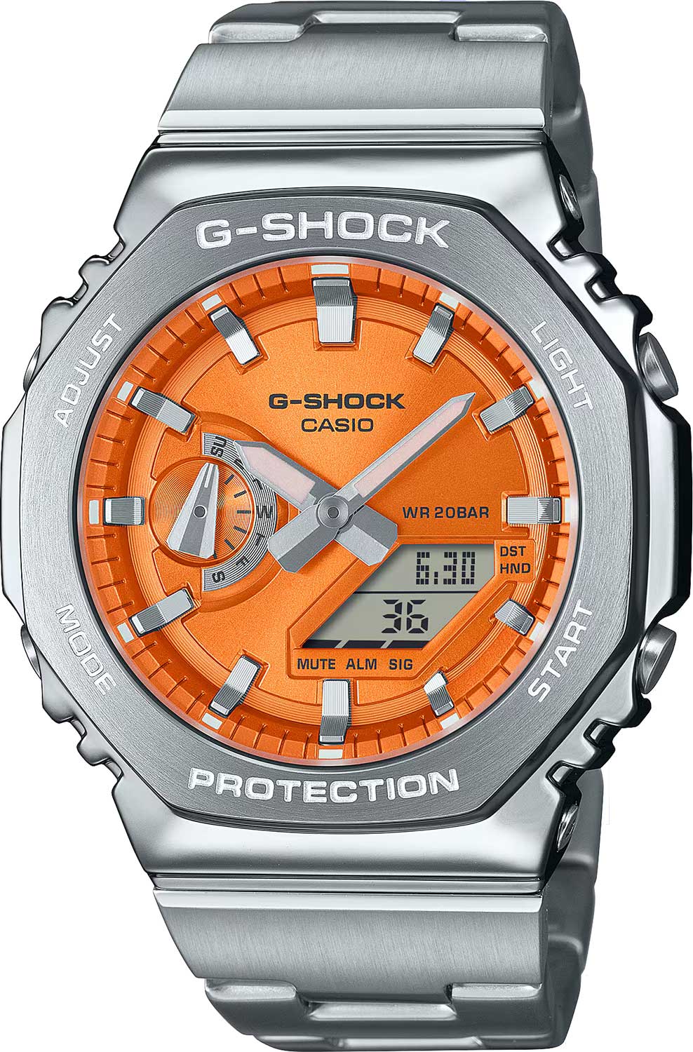 Японские наручные часы Casio G-SHOCK GM-2110D-4A с хронографом