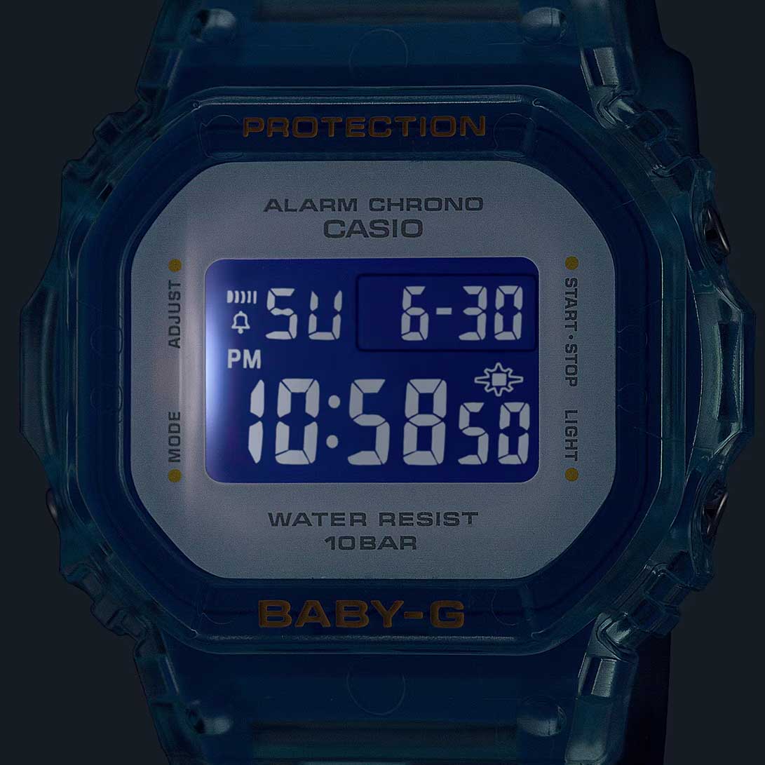 Японские наручные часы Casio Baby-G BGD-565SJ-2 с хронографом