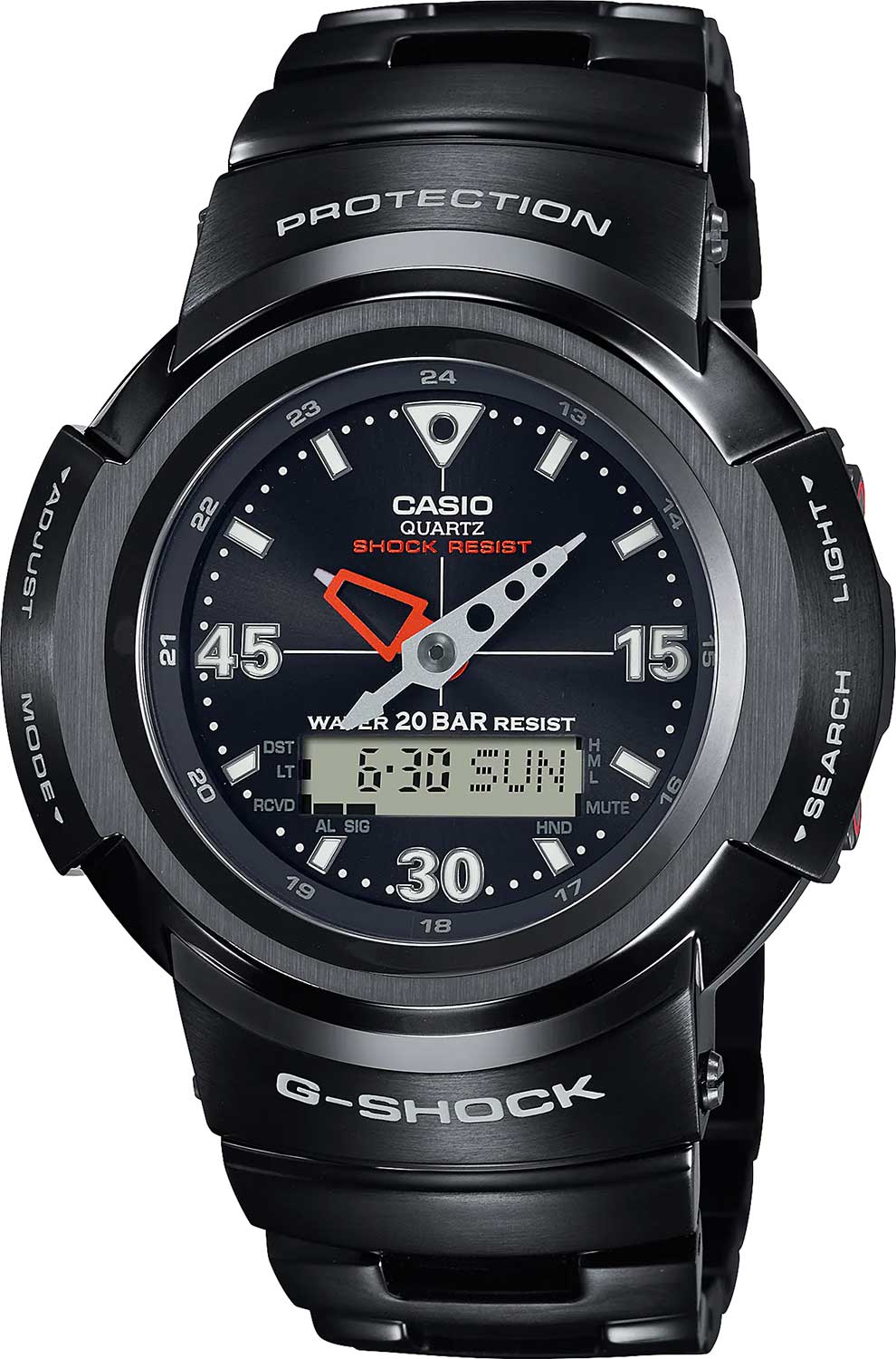 Японские наручные часы Casio G-SHOCK AWM-500-1A с хронографом