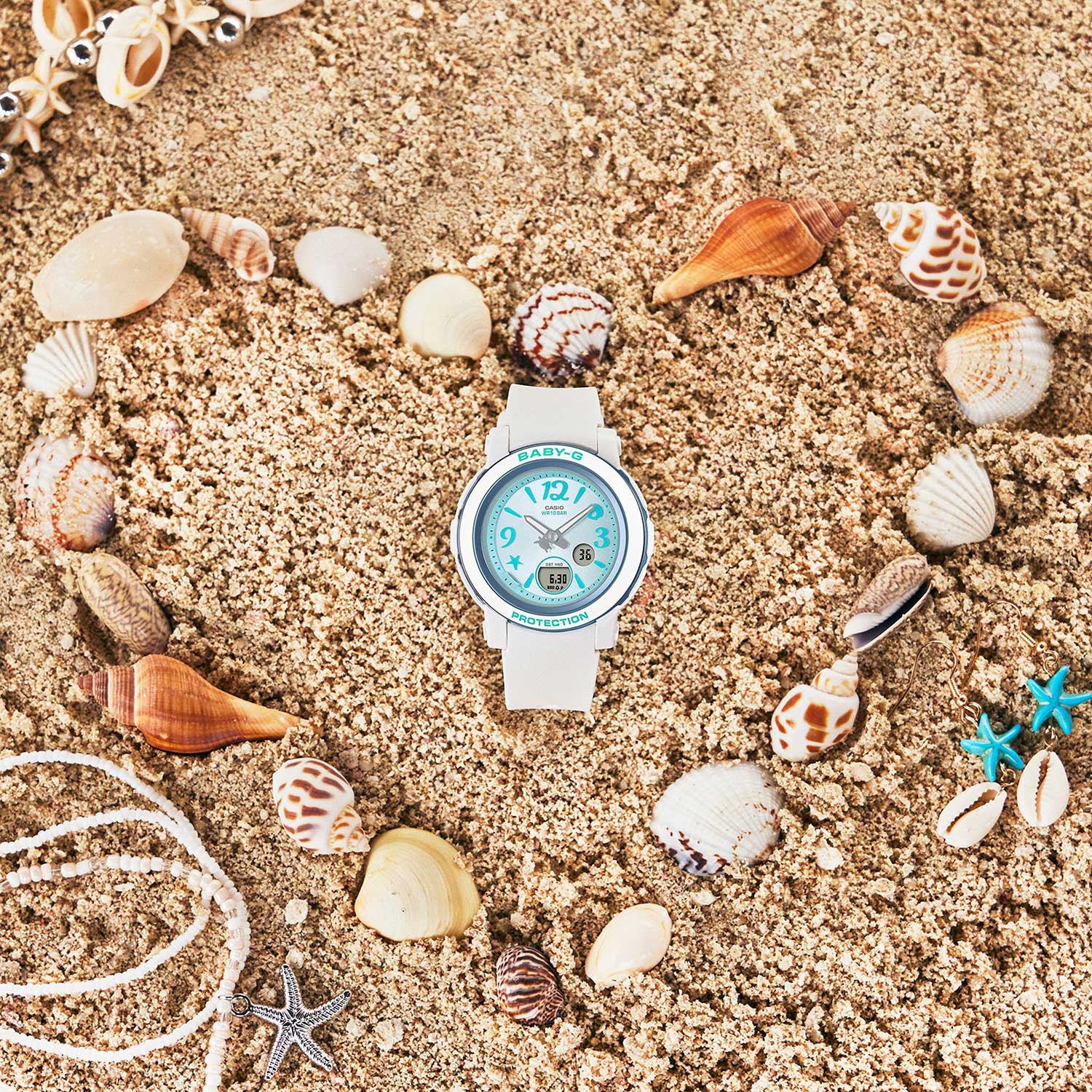 Японские наручные часы Casio Baby-G BGA-290US-2A с хронографом