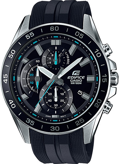 Японские наручные часы Casio Edifice EFV-550P-1A с хронографом