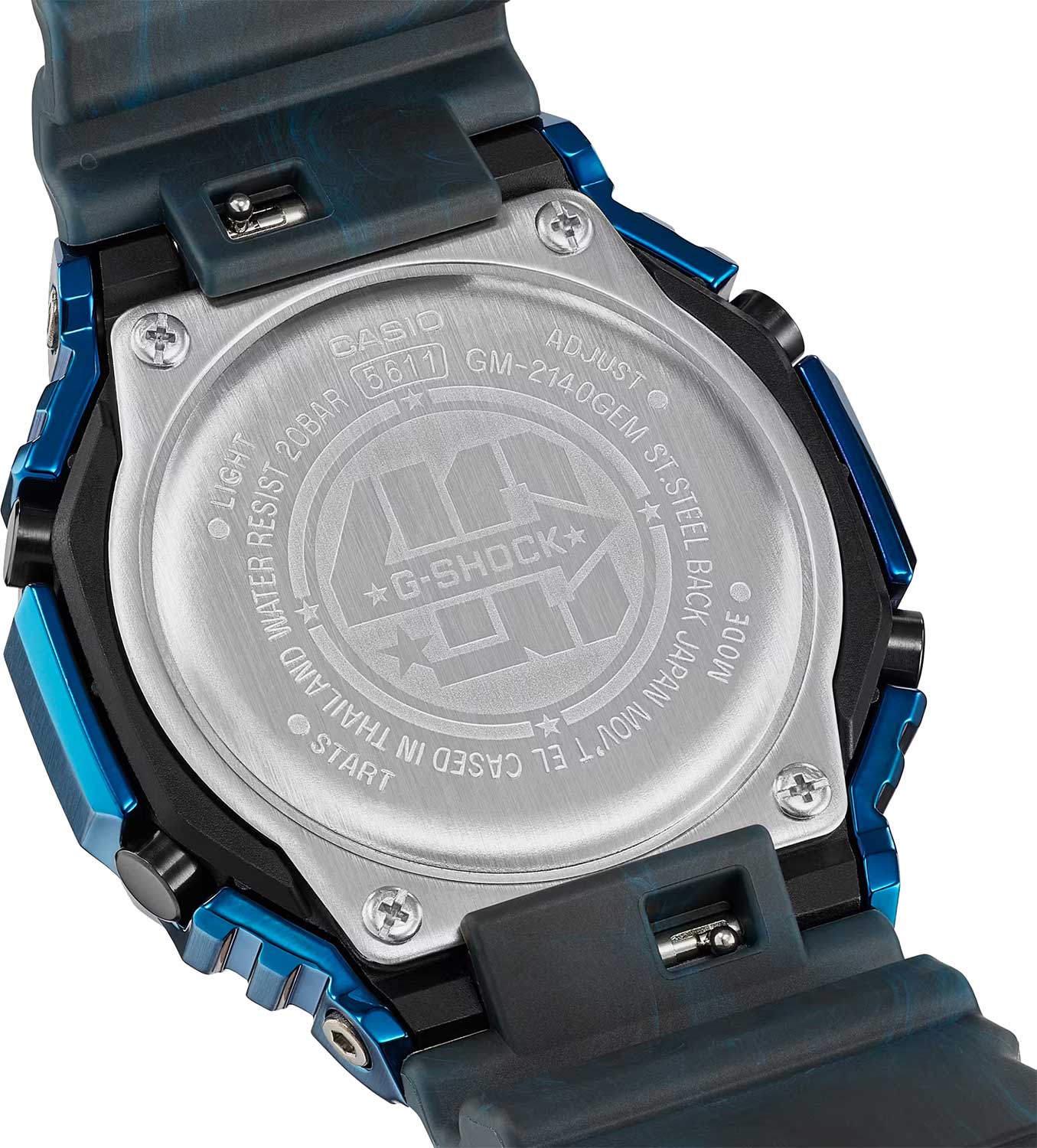 Японские наручные часы Casio G-SHOCK GM-2140GEM-2A с хронографом