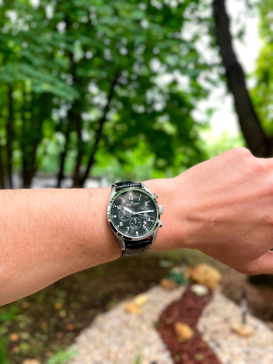 Наручные часы Jacques Lemans 42-2A с хронографом