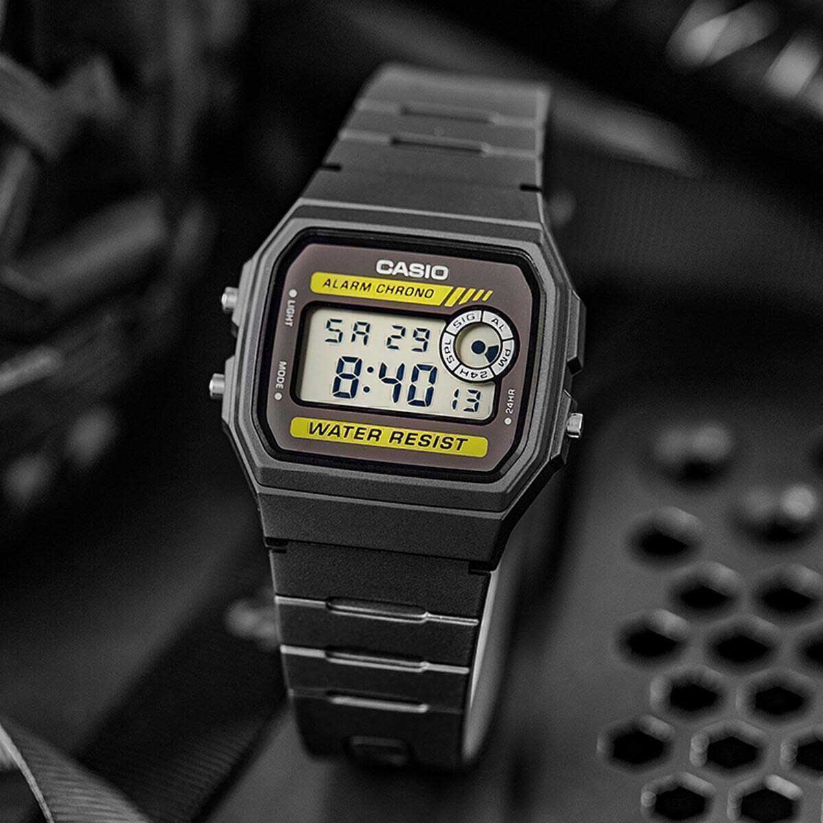 Японские наручные часы Casio Collection F-94WA-9D с хронографом