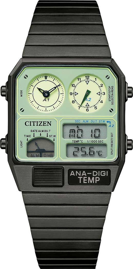 Японские наручные часы Citizen JG2147-85X с хронографом