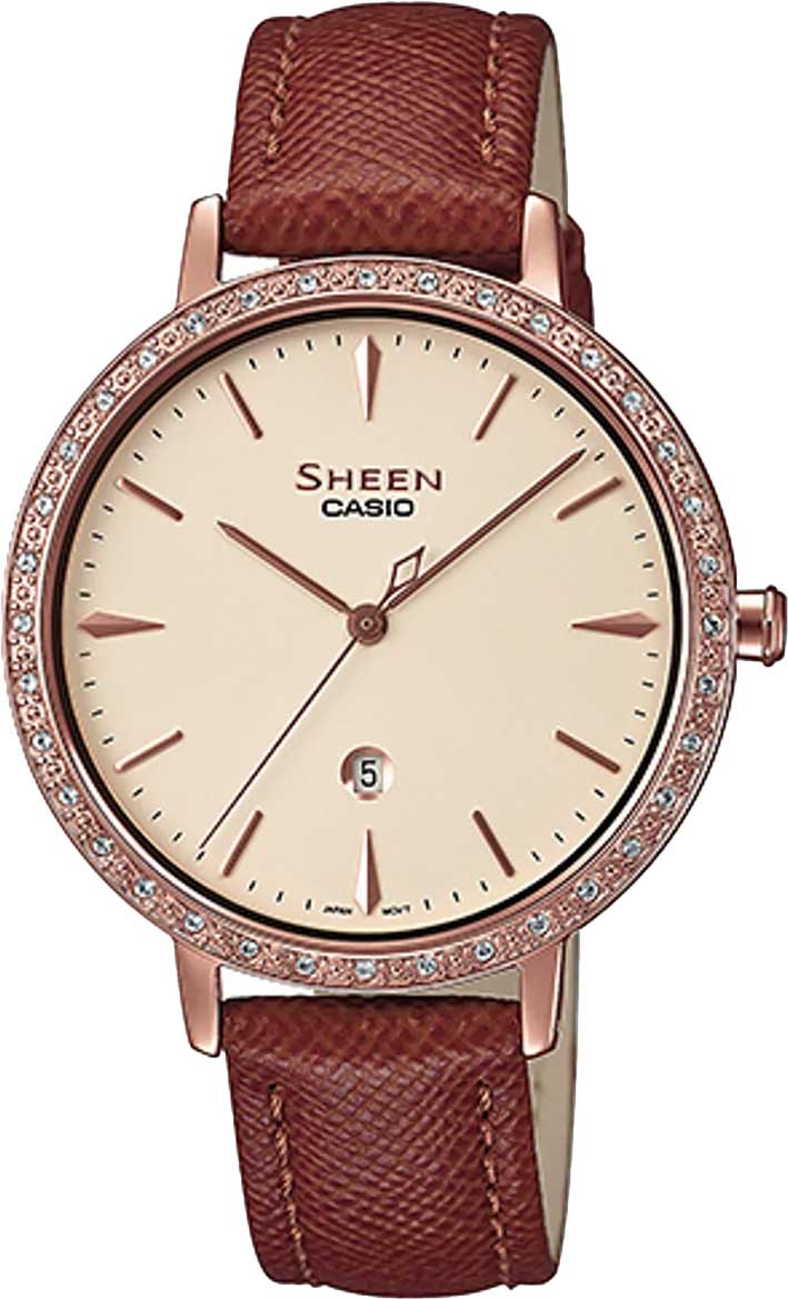 Японские наручные часы Casio Sheen SHE-4535YGL-9A