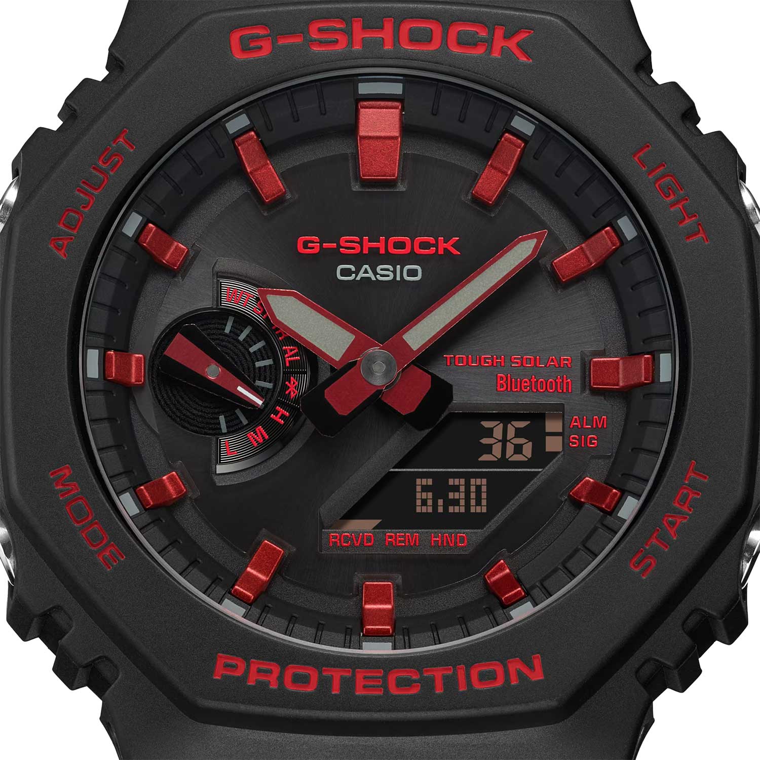 Японские наручные часы Casio G-SHOCK GA-B2100BNR-1A с хронографом