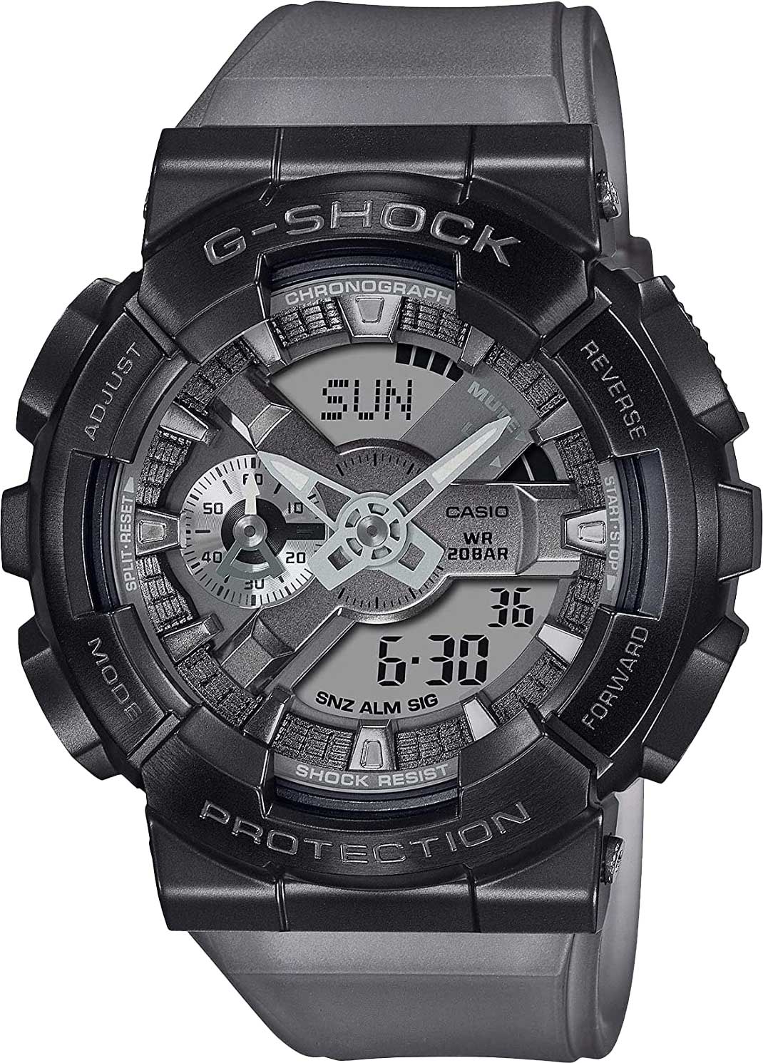 Японские наручные часы Casio G-SHOCK GM-110MF-1A с хронографом