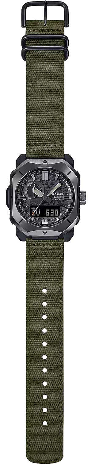 Японские наручные часы Casio Pro Trek PRW-6900YB-3 с хронографом