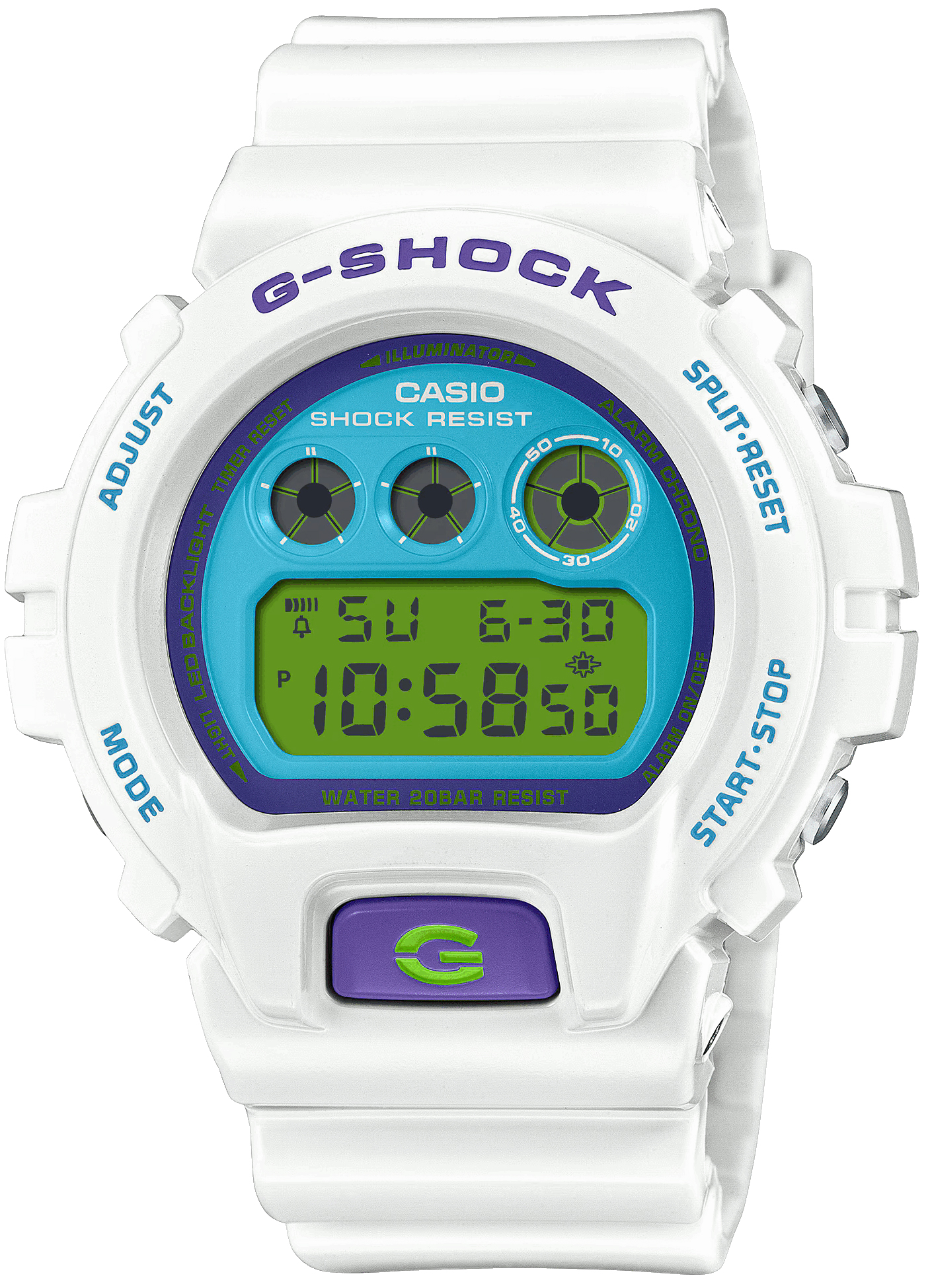 Японские наручные часы CASIO G-SHOCK DW-6900RCS-7