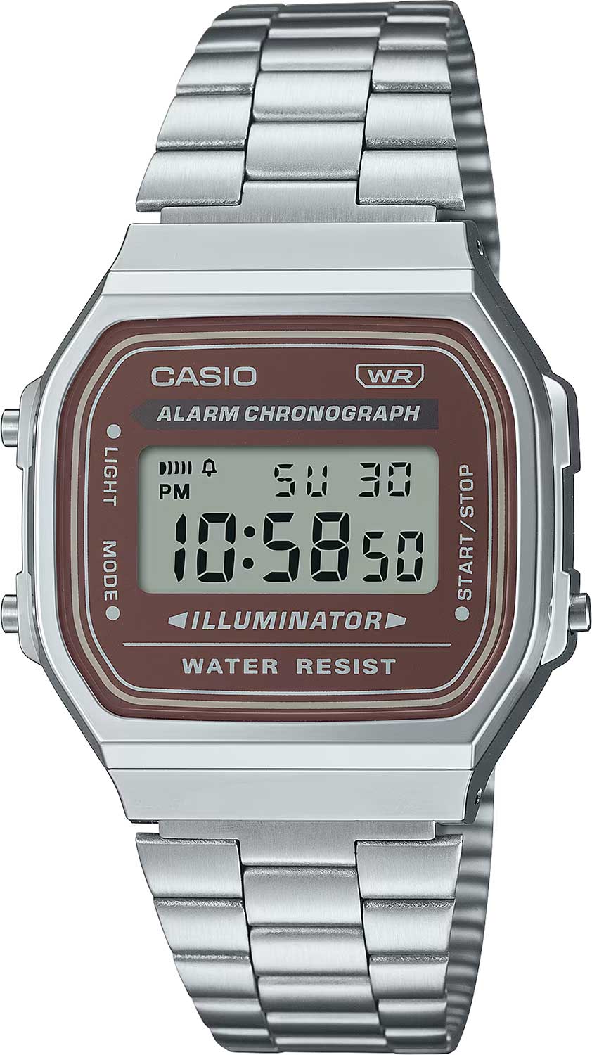 Японские наручные часы Casio Vintage A168WA-5A с хронографом