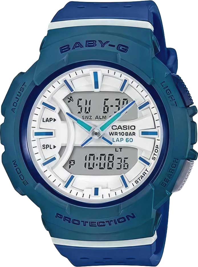 Японские наручные часы Casio Baby-G BGA-240-2A2 с хронографом