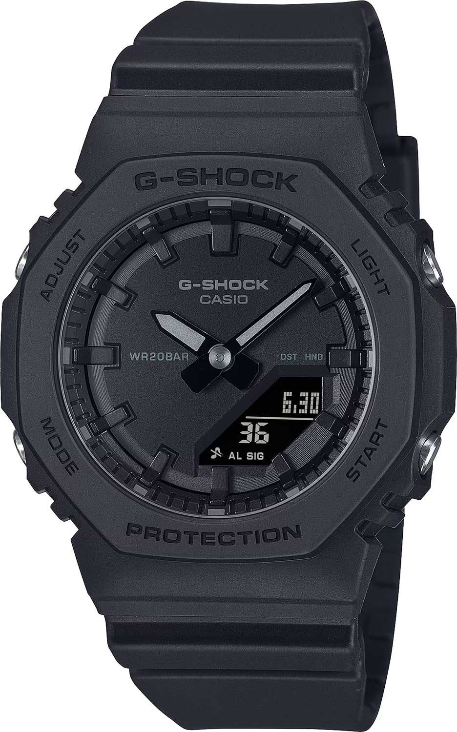 Японские наручные часы Casio G-SHOCK GMA-P2100BB-1A с хронографом