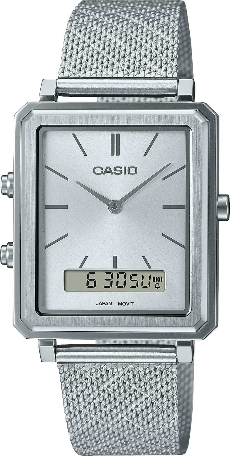 Японские наручные часы Casio Collection MTP-B205M-7E с хронографом