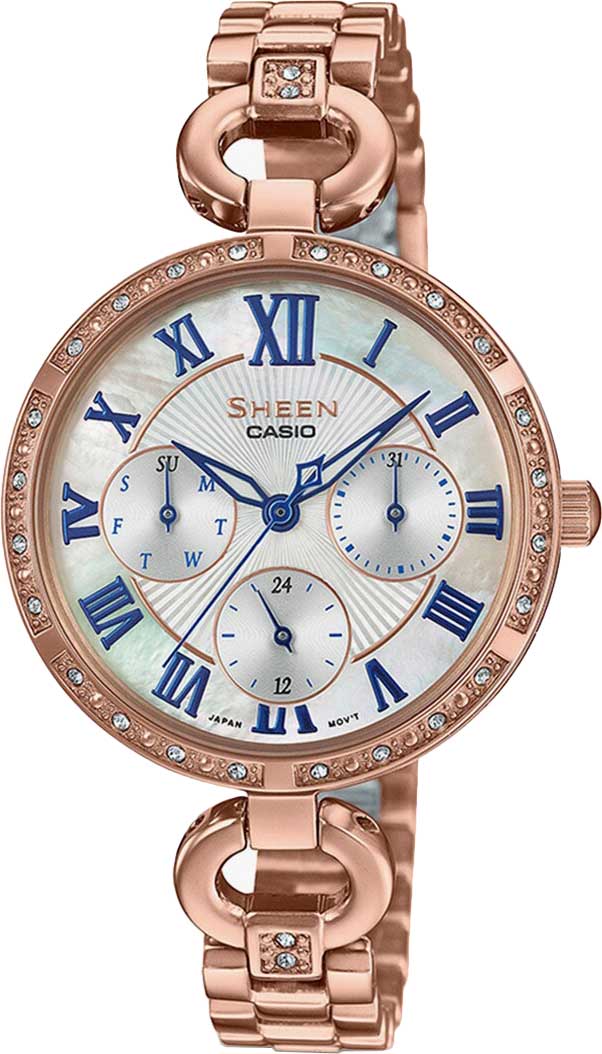 Японские наручные часы Casio Sheen SHE-3067PG-7A