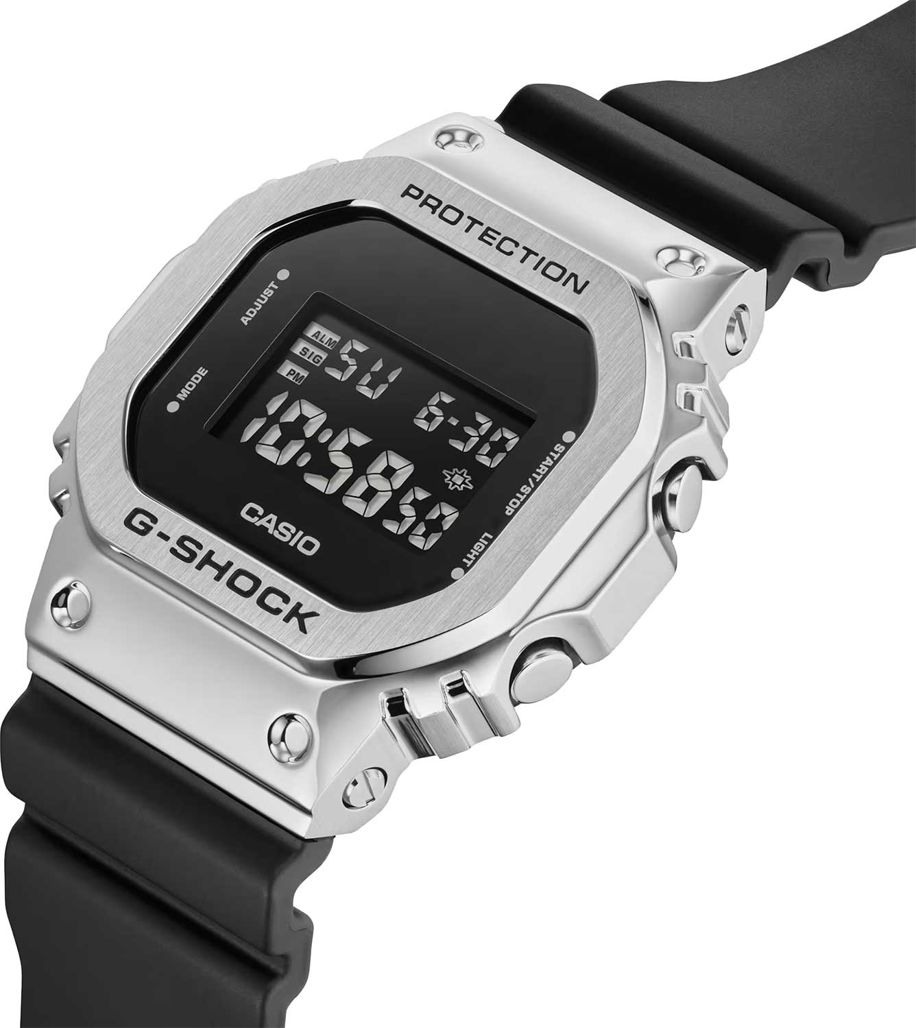 Японские наручные часы Casio G-SHOCK GM-5600U-1 с хронографом