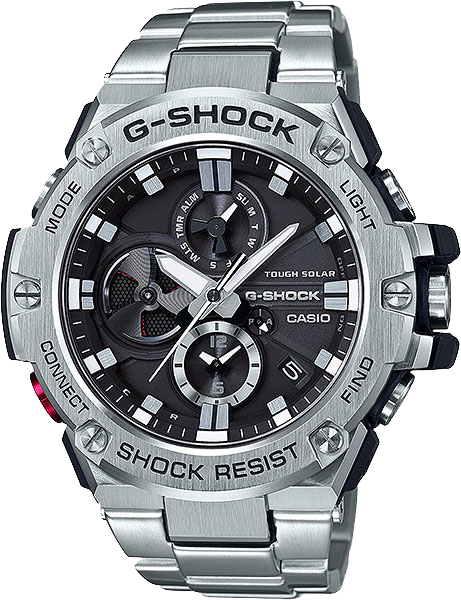 Мужские японские наручные часы Casio G-SHOCK GST-B100D-1A