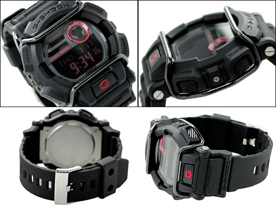 Японские наручные часы Casio G-SHOCK GD-400-1E с хронографом