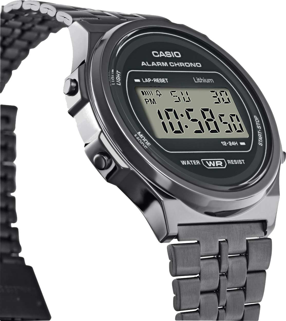 Японские наручные часы Casio Vintage A171WEGG-1AEF с хронографом