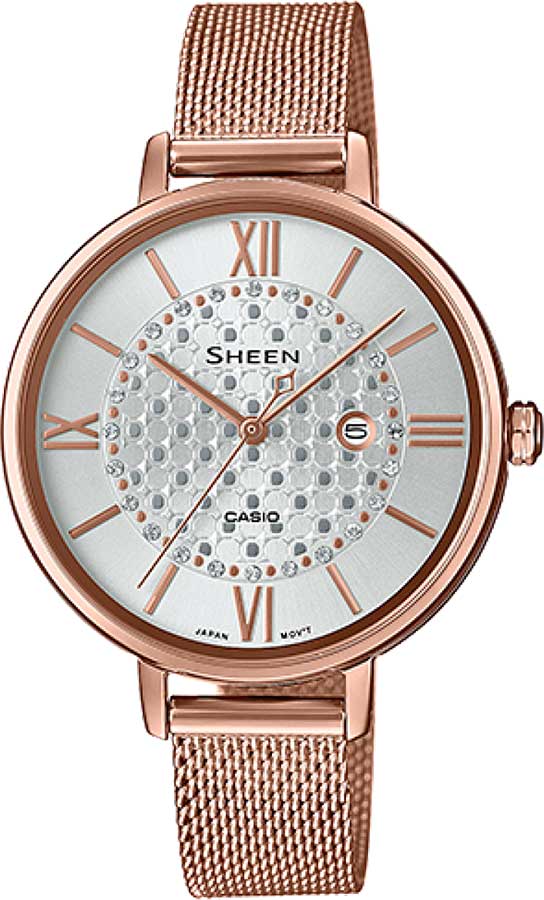 Японские наручные часы Casio Sheen SHE-4059PGM-7A