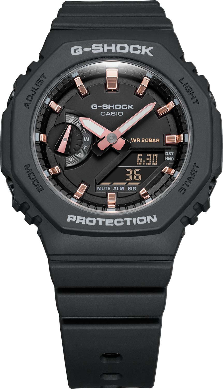 Японские наручные часы Casio G-SHOCK GMA-S2100-1AER с хронографом