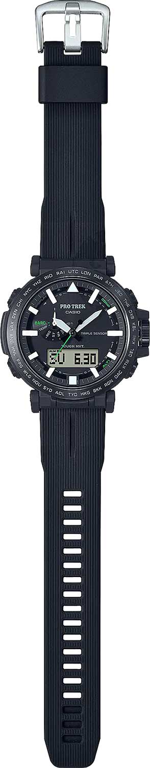 Японские наручные часы Casio Pro Trek PRW-6621Y-1ER с хронографом